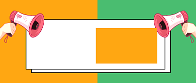 企业行政员工转正通知公众号首图背景