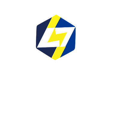 闪电电力企业标志LOGO背景