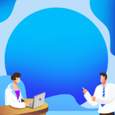 面试指南商务插画公众号次图背景