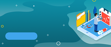 绿色智能医疗讲座公众号首图背景