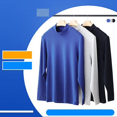 男士保暖内衣冬季新品促销打底衫主图背景