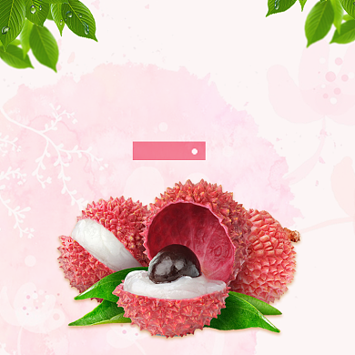 水果荔枝淘宝直通车背景