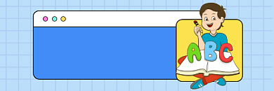 托福听力考试简约插画热文链接背景