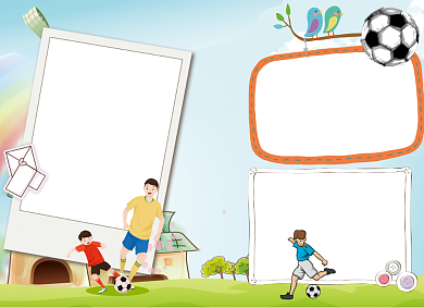 足球小报体育小报手抄报背景