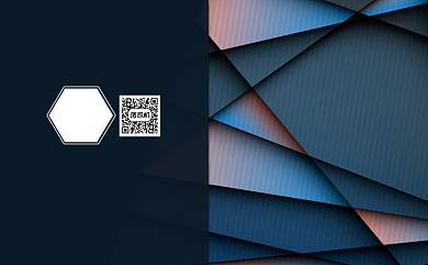 简约时尚商务科技抽象公司企业名片背景