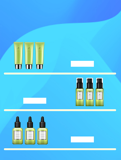 双十一必选化妆品清单商品关联列表背景