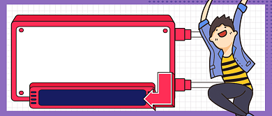 超值优惠手绘卡通公众号首图背景
