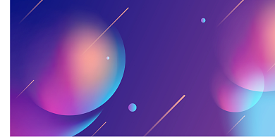 迎新晚会紫色渐变加油2021展板背景