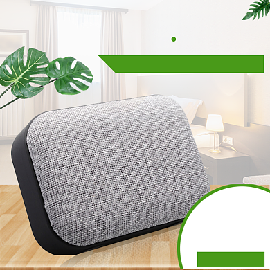 布艺无线蓝牙音箱家居场景促销主图背景