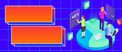 蓝色5G科技公众号首图封面背景