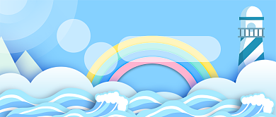 你好七月夏日诗篇新媒体首图背景