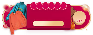 双十一女装淘宝电商胶囊banner图背景