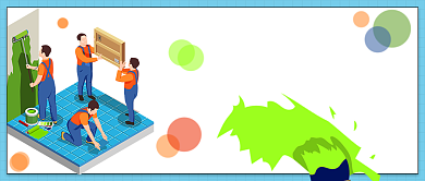 色彩搭配案例装修指南公众号首图背景