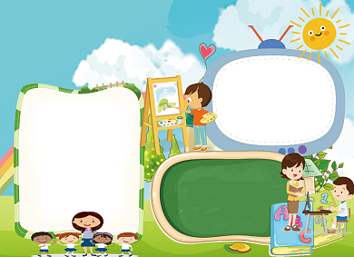 教师节手抄报感恩教师节电子小报背景