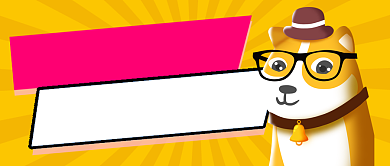 宠物展会雷区盘点卡通公众号首图背景