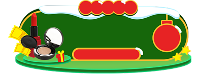 手绘风圣诞节入口图圣诞节胶囊背景