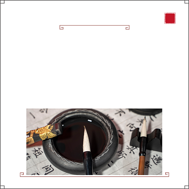 中国古典诗词方形配图背景