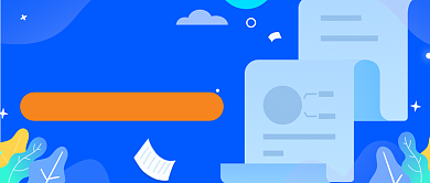 蓝色手绘思维导图课程公众号首图背景