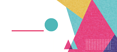 孟菲斯色块游乐场代金券优惠券背景