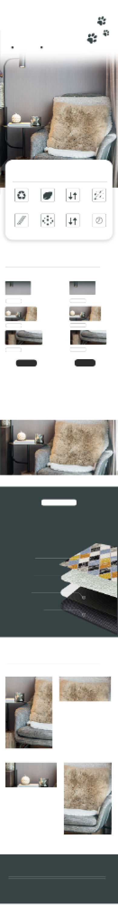 家居地垫浴室地毯详情页背景