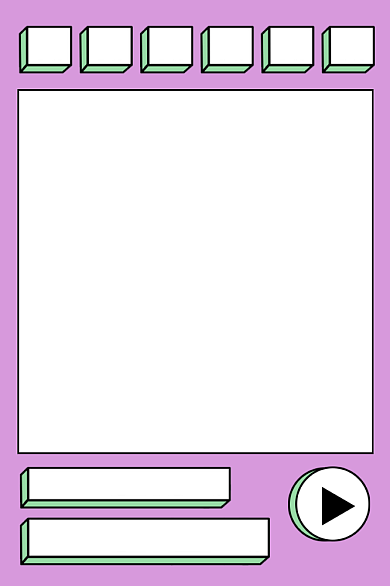 时尚潮流女装直播预告主图背景