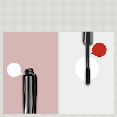 睫毛膏主图纤长睫毛膏主图背景