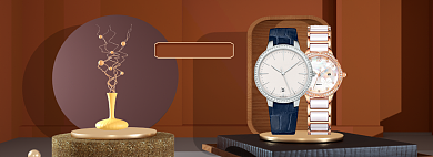 珠宝配饰精致物件数码产品海报背景