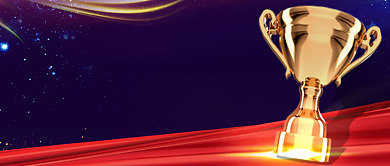 蓝色大气成交量战报公众号首图背景