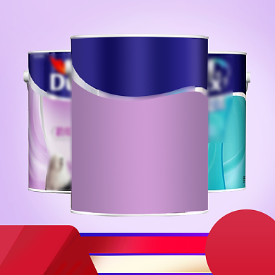 环保油漆墙面漆直通车模板节日活动背景