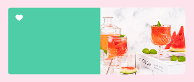 夏天拍了拍你冷饮公众号首图背景