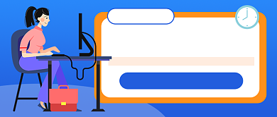 蓝色企业内推招聘公众号首图背景