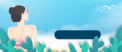 游泳健身纤体公众号封面首图背景