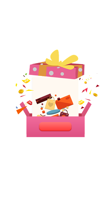 购物类新货上市活动弹窗背景