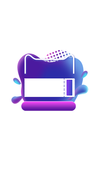 紫色进店有礼优惠券弹窗背景