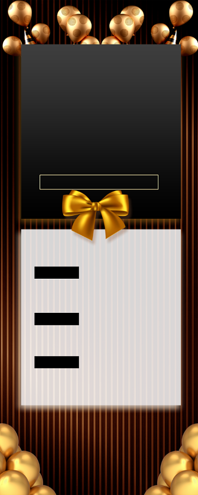 黑色星期五狂欢促销黑金大气易拉宝背景