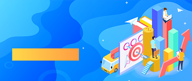 金融科技扁平卡公众号首图背景