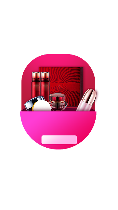 美妆化妆品店铺热卖活动弹窗背景