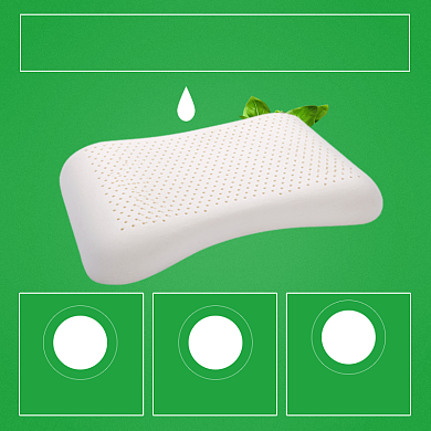 床上用品天然乳胶枕售后保障简约主图背景