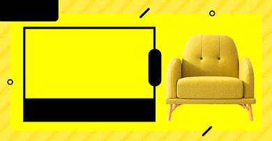 家装节沙发家具淘宝电商横版海报背景