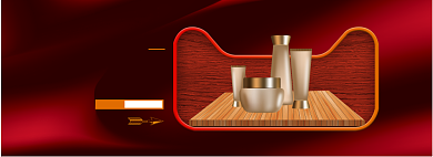 化妆品双十一冬上新全屏海报背景