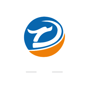 创意字母D龙形标志背景