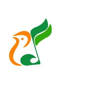 创意百灵鸟音乐标志背景