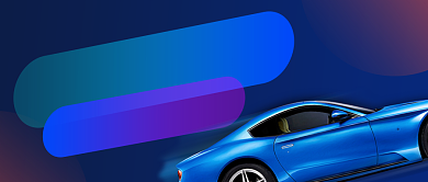 蓝色渐变汽车交通知识公众号首图背景