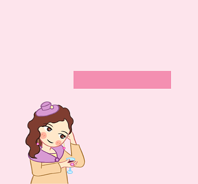 仙女下凡粉色清新朋友圈封面背景