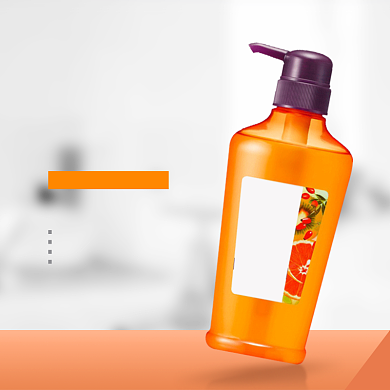 香氛清新洗发水主图直通车背景