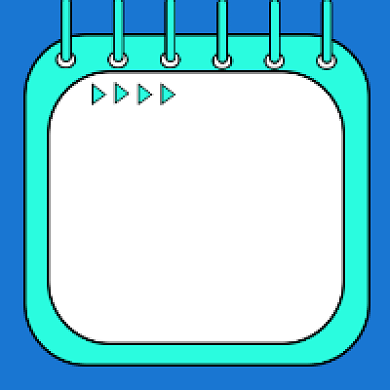 直播预告撞色几何公众号次图背景