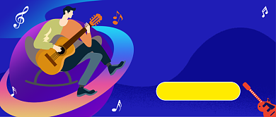 艺术培训班插画公众号首图背景