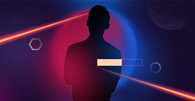 蓝色渐变男人节男装促销海报背景