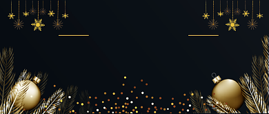 黑金高档圣诞节祝福背景
