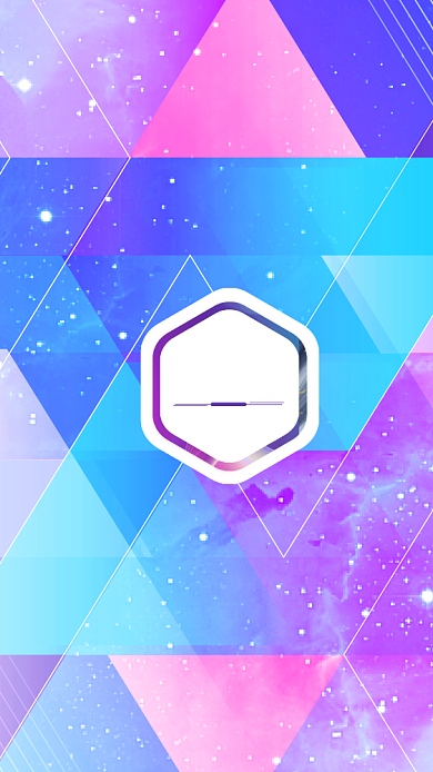 创意炫彩多边形讲师团队聊天背景图背景